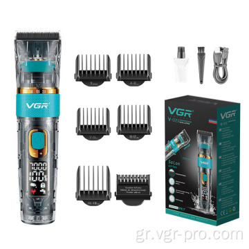 Επαναφορτιζόμενη ηλεκτρική IPX7 Hair Clipper ασύρματα για τους άνδρες